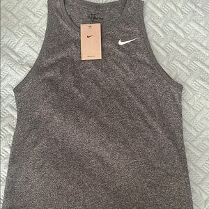 Nike Heather Gray Tank Top